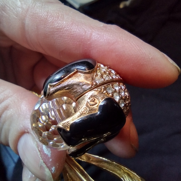 Swarovski Crystal panda bear with ball - Picture 4 of 8